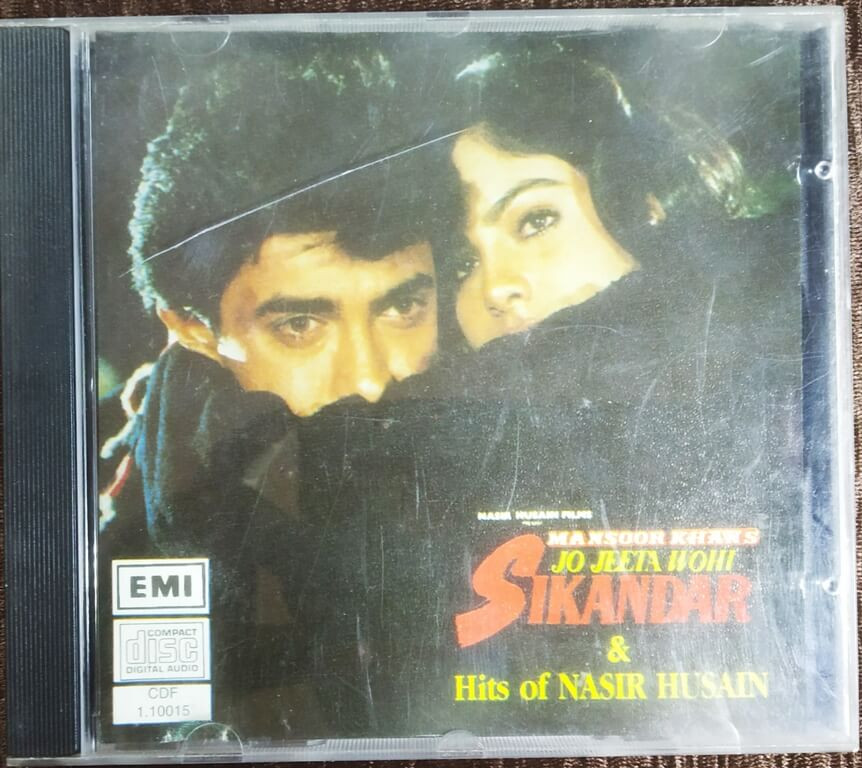 Jo Jeeta Wohi Sikandar (1991) Jatin-Lalit / Hits Of Nasir Husain Pre-Owned EMI Imported Audio CD