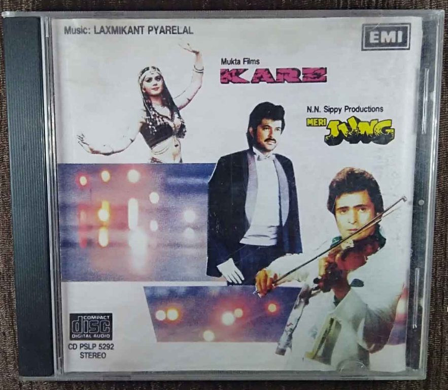 Karz (1980) Laxmikant-Pyarelal / Meri Jung (1985) Laxmikant-Pyarelal Pre-Owned Imported Audio CD