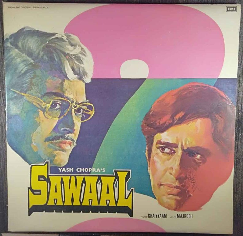 Sawaal (1982) Khaiyyam Pre-Owned Vinyl, 12" LP Record