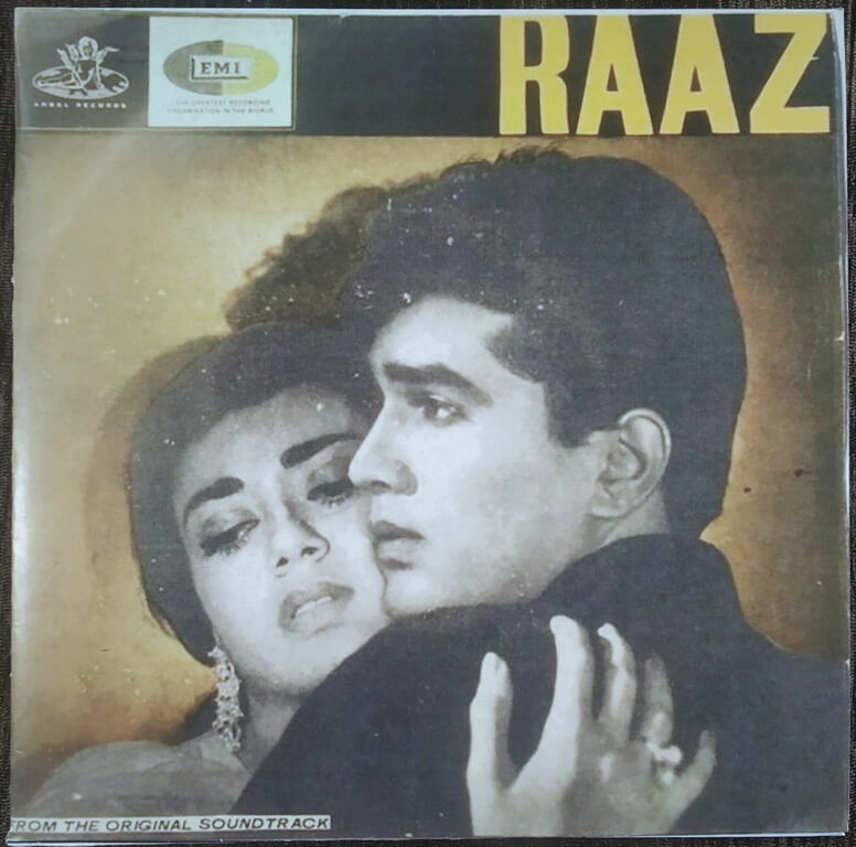 Raaz (1966) Kalyanji-Anandji Pre-Owned Angel Records Vinyl, 7" EP Record