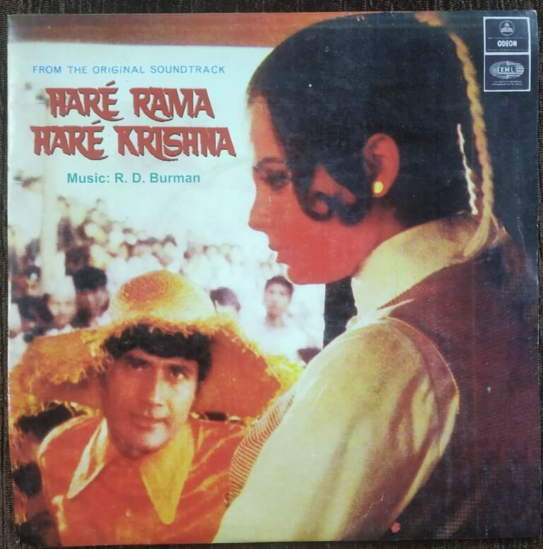 Hare Rama Hare Krishna (1971) Rahul Dev Burman Pre-Owned Vinyl, 7" Odeon SP Record