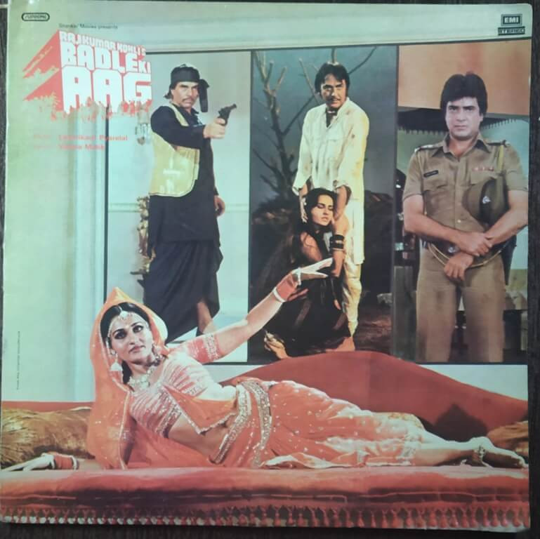 Badle Ki Aag (1982) Laxmikant-Pyarelal Pre-Owned His Master's Voice Vinyl, 12" LP Record
