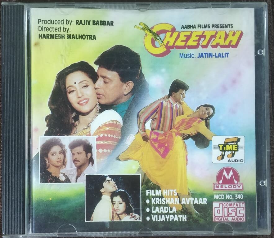 Cheetah  (1994) Jatin Lalit Pre-Owned Melody Imported Audio CD