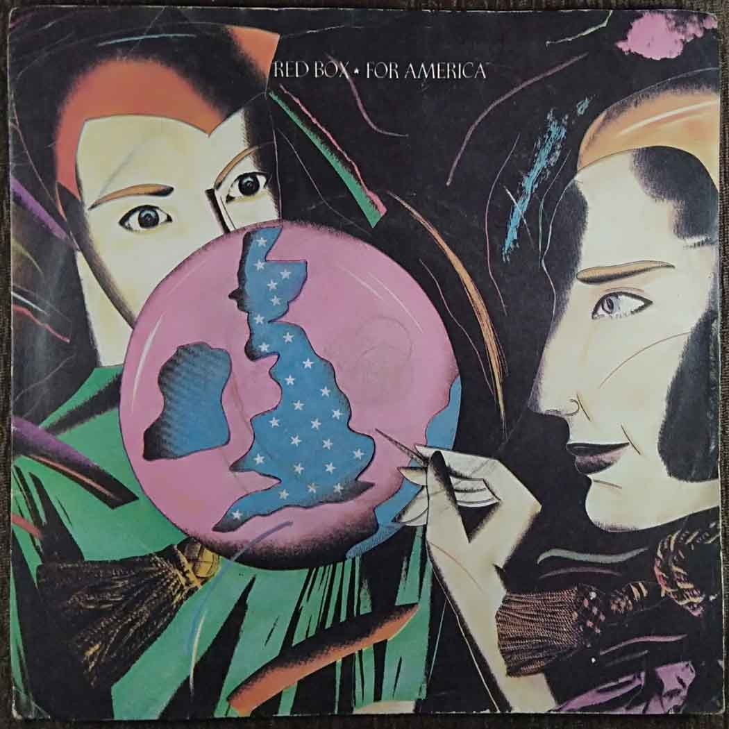 Red Box - For America (1986) Album Pre-Owned Vinyl, 7" SP Record