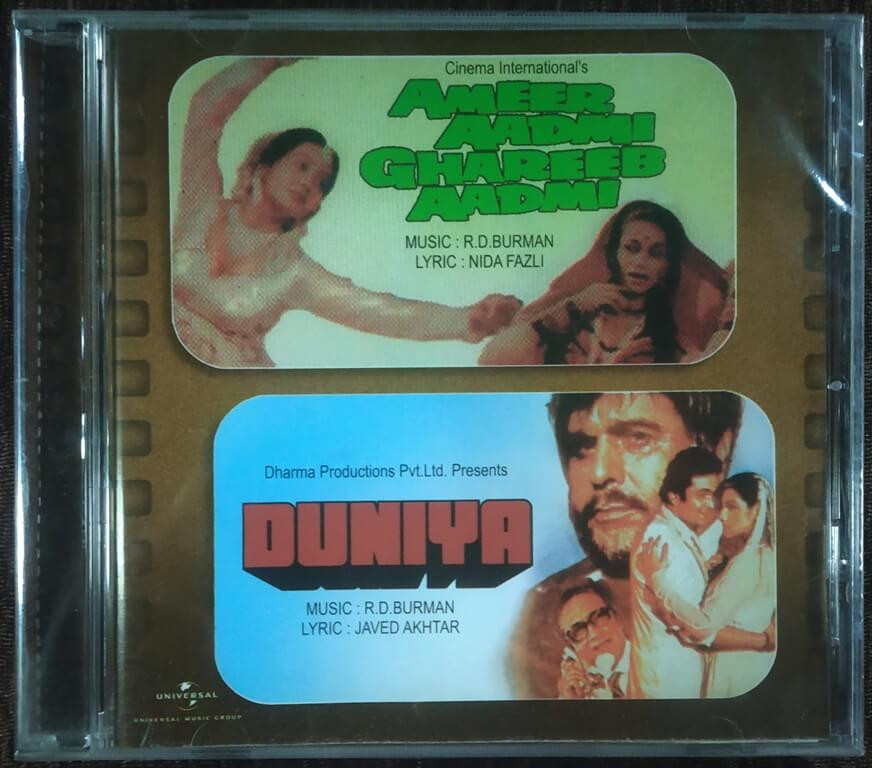 Ameer Aadmi Gareeb Aadmi (1985) R.D. Burman / Duniya (1984) R.D. Burman Pre-Owned Universal Audio CD