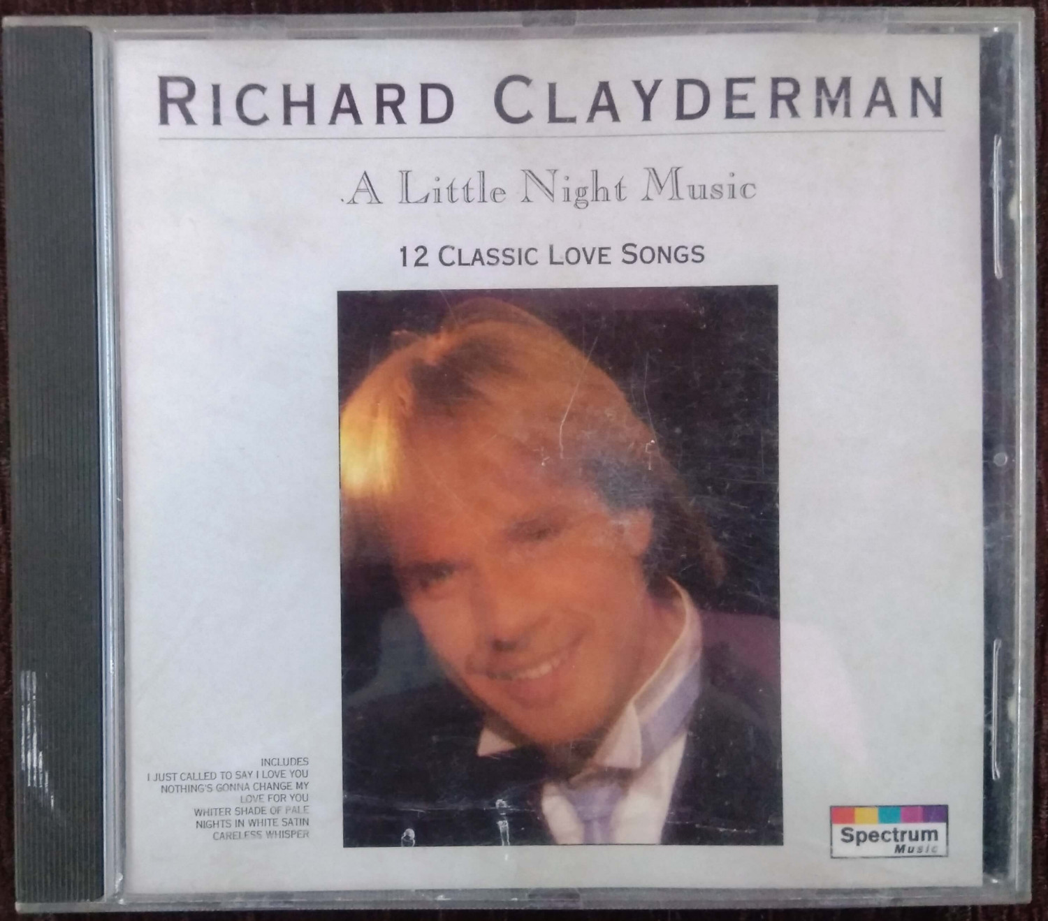 Richard Clayderman – A Little Night Music (12 Classic Love Songs) (1993) Richard Clayderman Pre-Owned Spectrum Music Audio CD