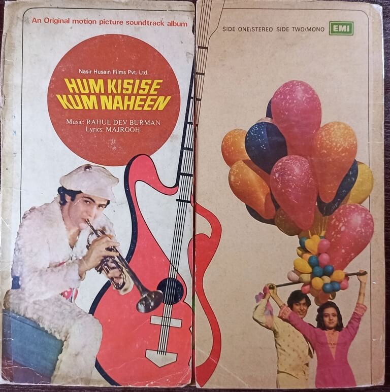 Hum Kisise Kum Naheen (1977) Rahul Dev Burman Pre-Owned Vinyl, 12" LP Record