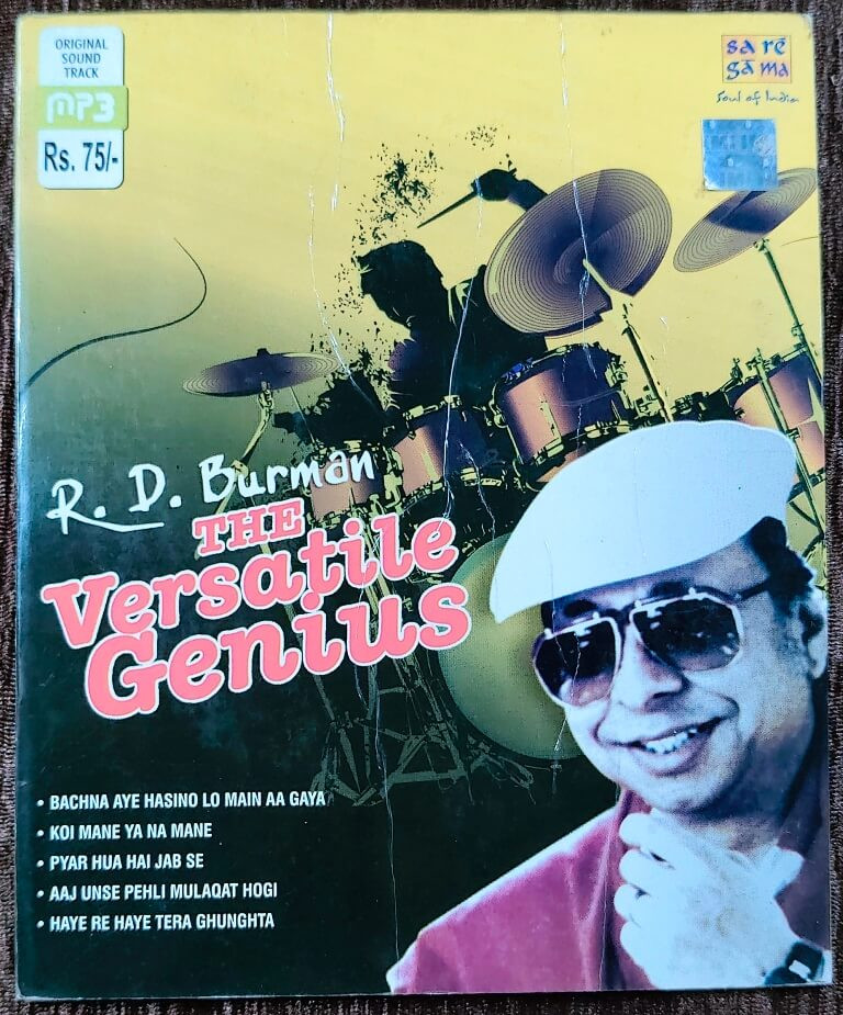 R.D. Burman - The Versatile Genius (2009) R.D. Burman Pre-Owned Sa Re Ga Ma, RPG MP3 CD
