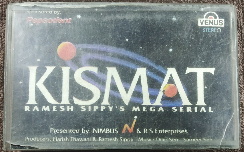 Ramesh Sippy's Kismat (1994) Dilip Sen-Sameer Sen Pre-Owned Venus Audio Cassette