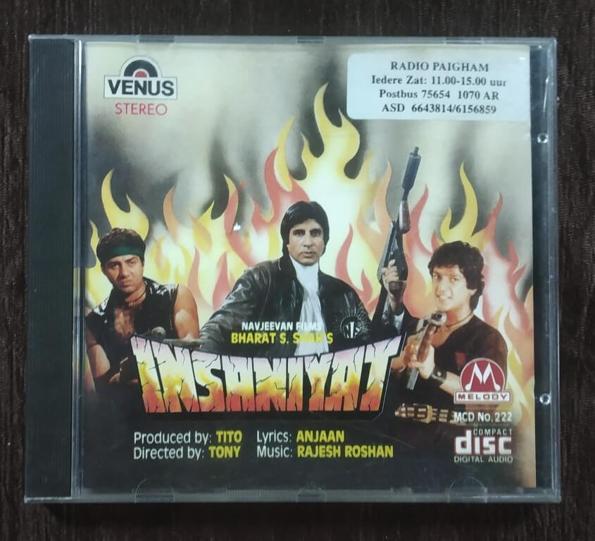 Insaniyat (1994) Rajesh Roshan Pre-Owned Melody Imported Audio CD