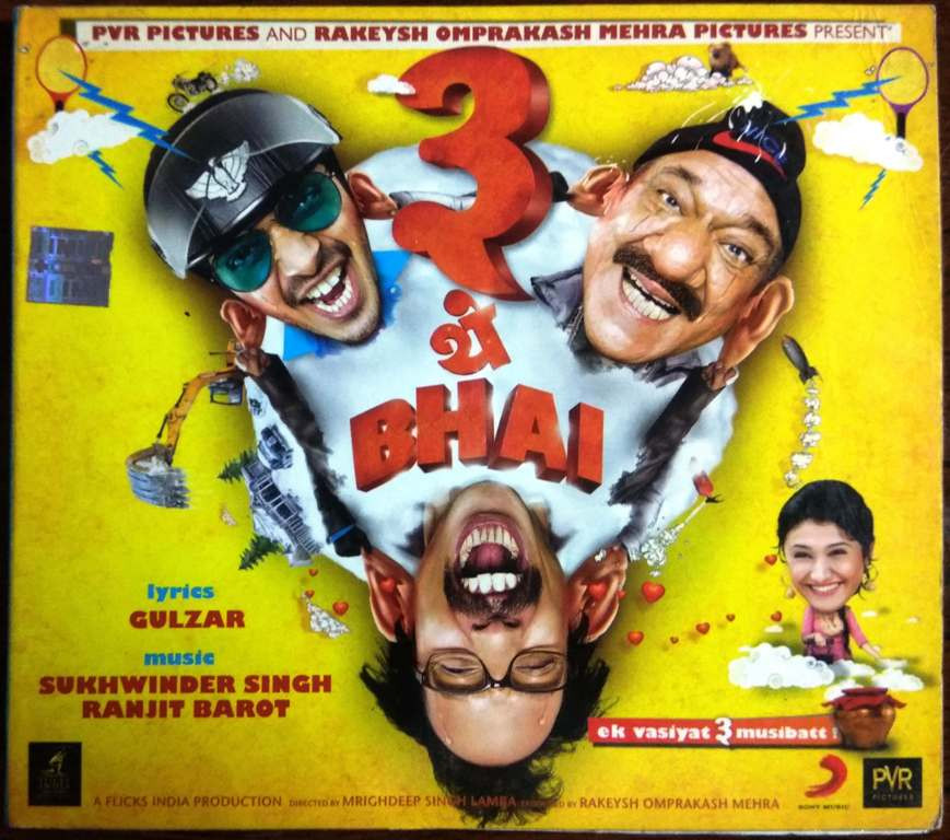 3 Thay Bhai (2011) Sukhwinder Singh & Ranjit Barot Pre-Owned Sony Music Audio CD