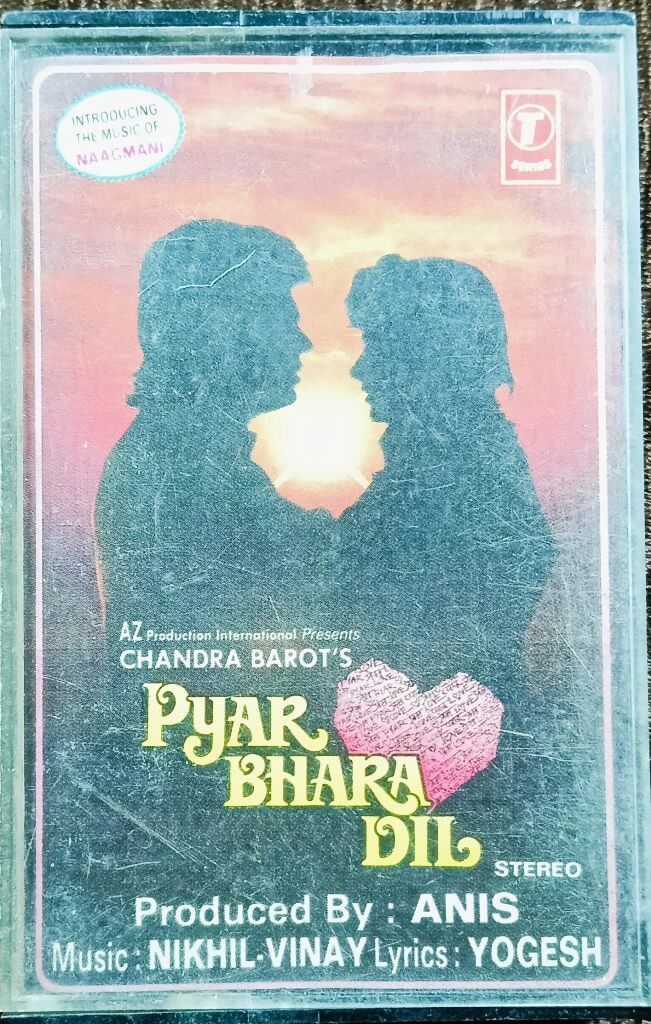 Pyar Bhara Dil (1991) Nikhil-Vinay Pre-Owned T-Series Audio Cassette