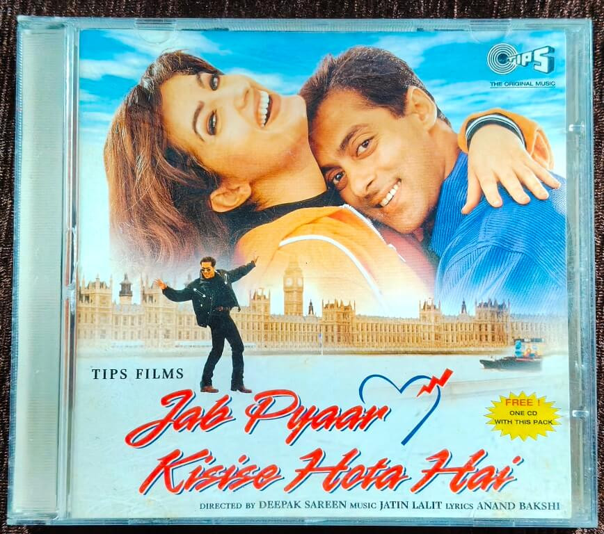 Jab Pyaar Kisise Hota Hai (1998) Jatin-Lalit Pre-Owned Tips Audio CD
