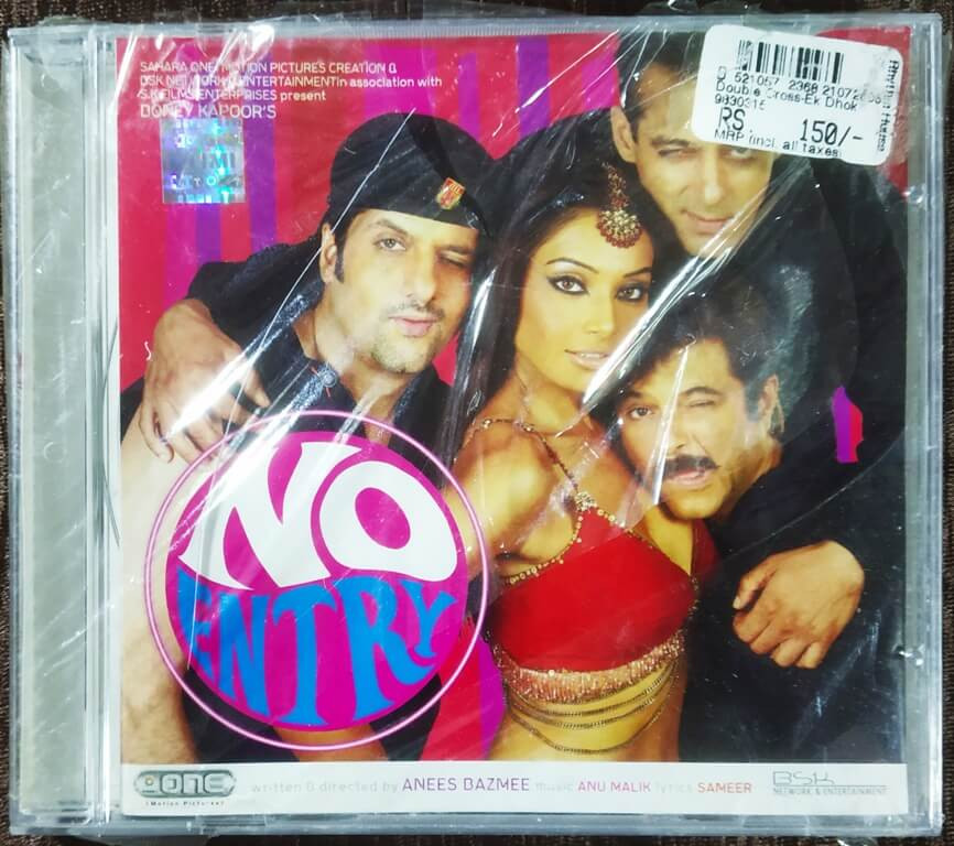 No Entry (2005) Anu Malik Pre-Owned Tips Audio CD