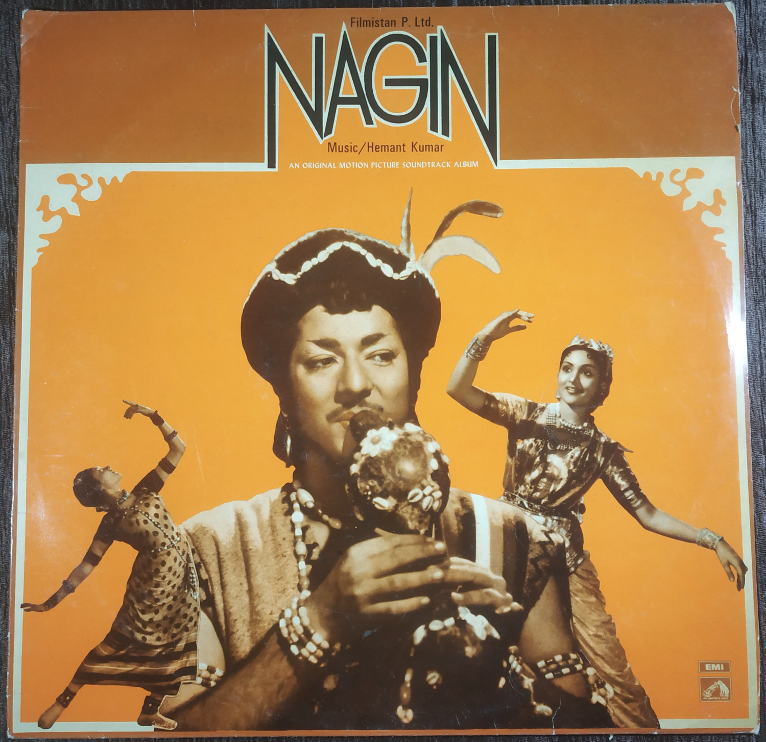 Nagin (1954) Hemant Kumar Pre-Owned Vinyl, 12" HMV LP Record