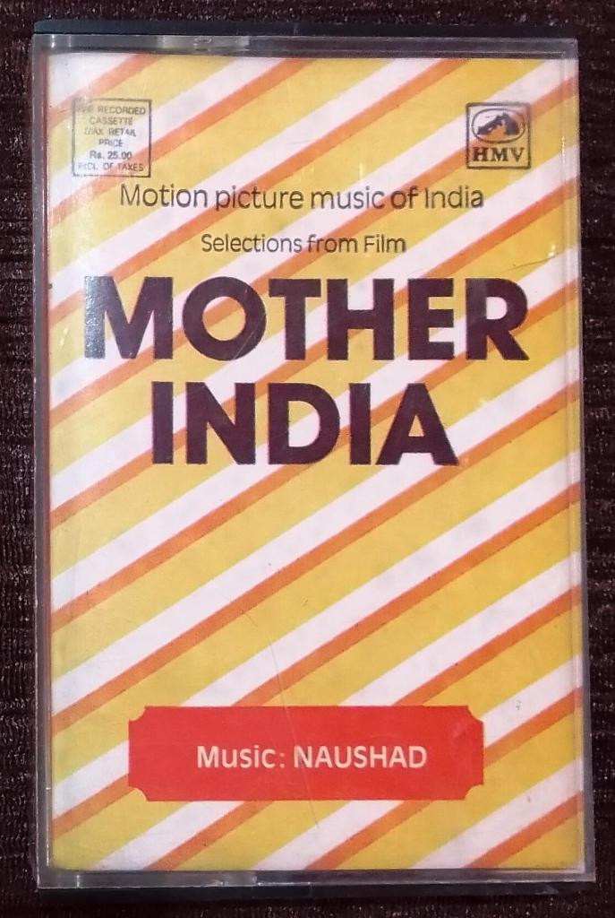 Mother India (1957) Naushad Pre-Owned HMV Audio Cassette