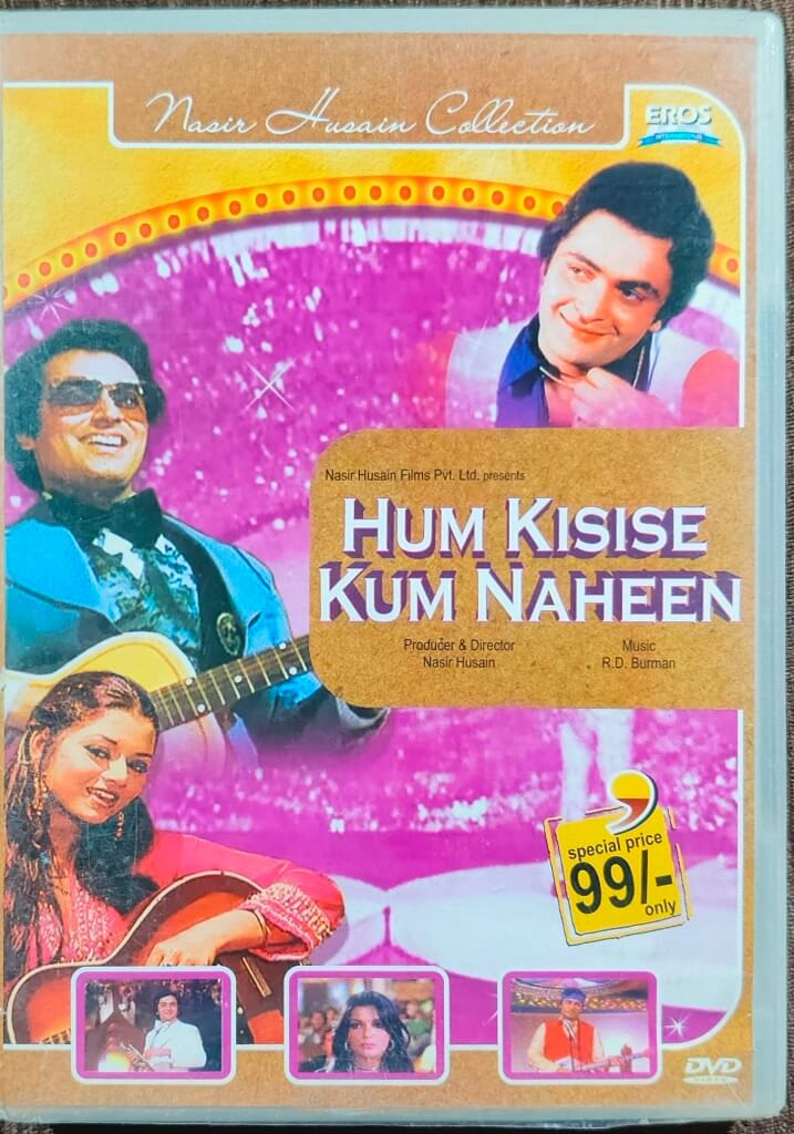 Hum Kisise Kum Naheen (1977) Directed by Nasir Hussain & Music by R.D. Burman Pre-Owned EROS Single DVD