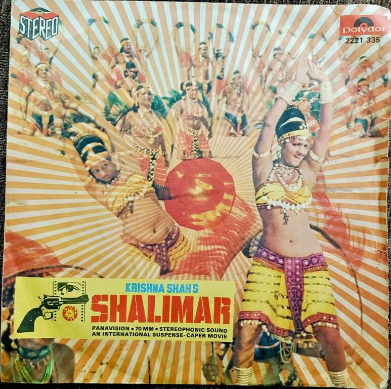 Shalimar (1978) R. D. Burman Pre-Owned Polydor Vinyl, 12" LP Record
