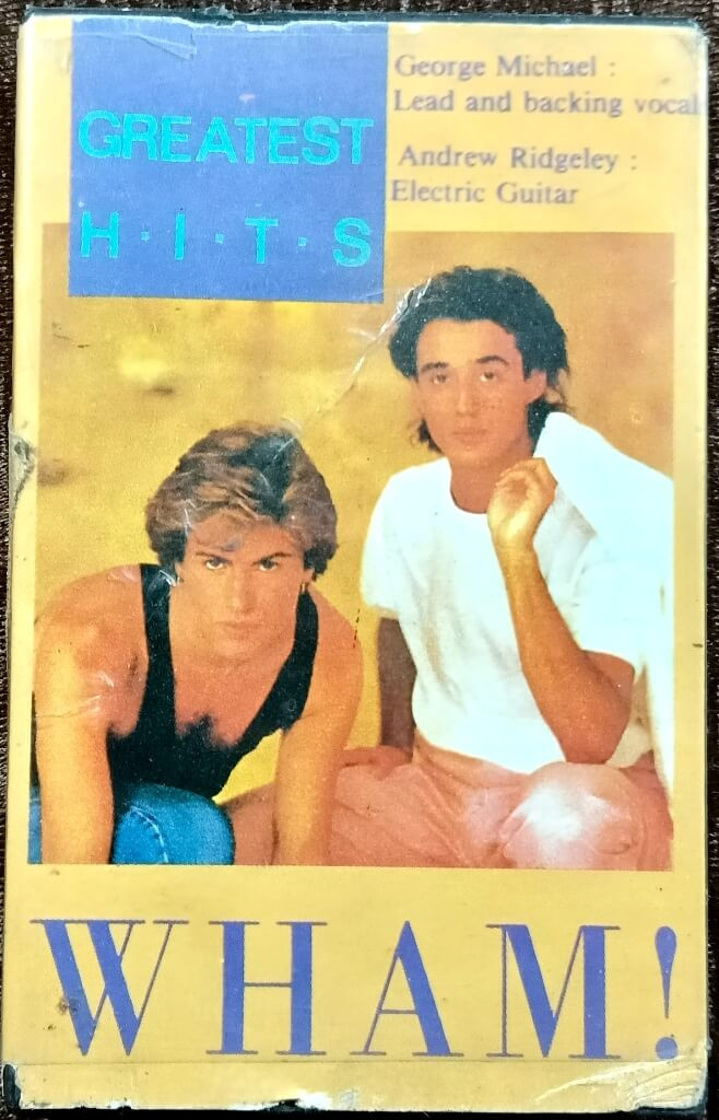 Wham! – GREATEST HITS () Andrew Ridgeley, George Michael Western Music Album Pre-Owned Audio Cassette