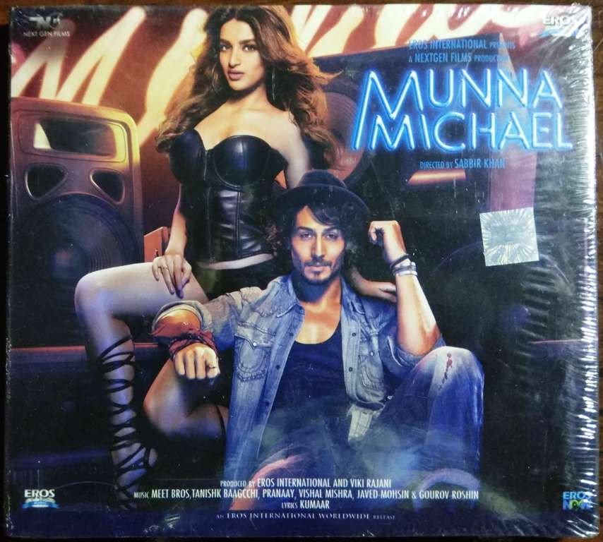 Munna Michael (2017) Meet Bros, Tanishk Bagchi, Pranaay, Javed-Mohsin, Vishal Mishra, Gourov-Roshin Pre-Owned Eros Audio CD