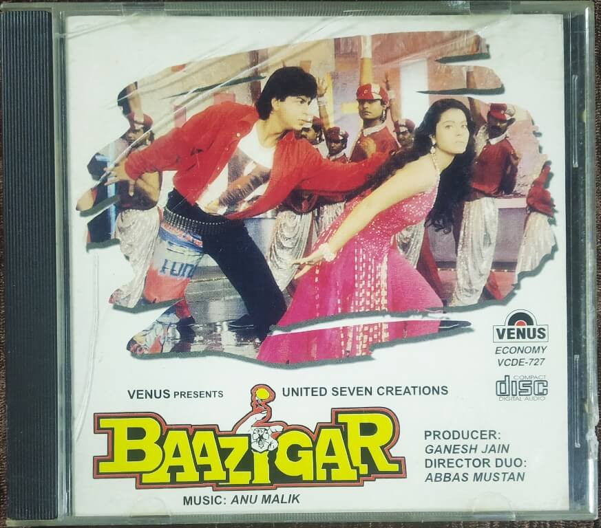 Baazigar (1993) Anu Malik Pre-Owned Venus Audio CD
