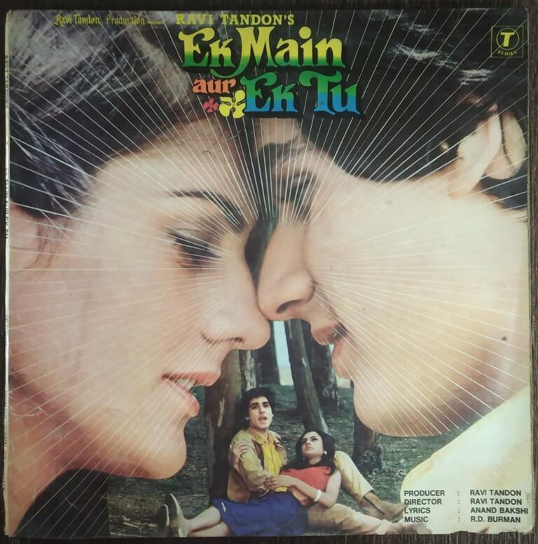 Ek Main Aur Ek Tu (1986) R.D. Burman Pre-Owned T-Series Vinyl, 12" LP Record