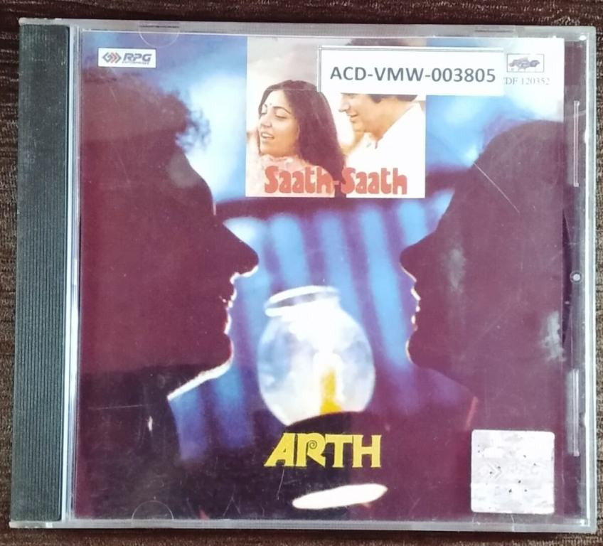 Arth (1982) Jagjit Singh / Saath Saath (1981) Kuldeep Singh Pre-Owned Imported Audio CD