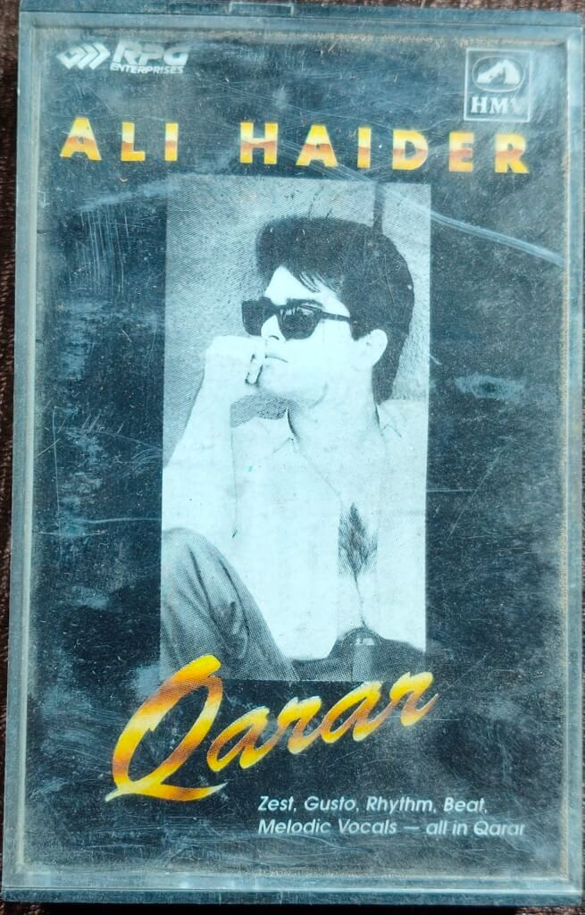 Ali Haider – Qarar (1991) Compilation Pre-Owned HMV Audio Cassette