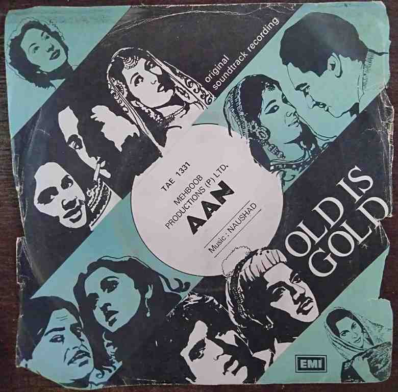 Aan (1952) Naushad Pre-Owned Vinyl, 7" EP Record