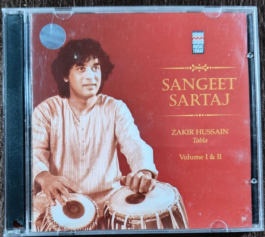 Zakri Hussain - Tabla - Sangeet Sartaj - Volume I & II (1991) Pre-Owned Music Today, Times Music Double Audio CD