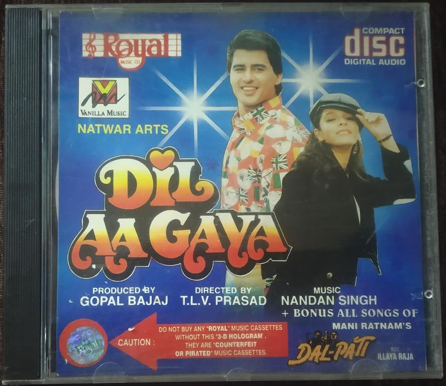 Dalpati (1991) Ilaiyaraaja - Dil Aa Gaya (1997) Nandan Singh Pre-Owned Royal Music Company-Vanilla Music Imported Audio CD