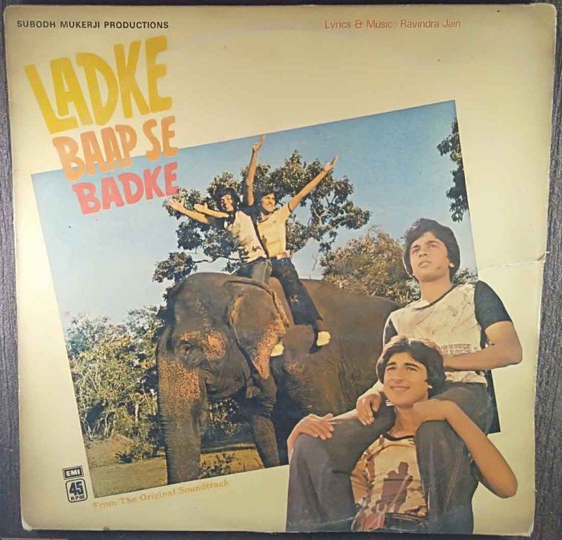 Ladke Baap Se Badke (1978) Ravindra Jain Pre-Owned Vinyl, 12" LP Record