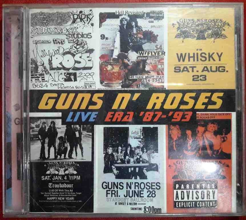 Guns N' Roses ‎- Live Era '87-'93 (1999) Guns N' Roses Pre-Owned Geffen Records Double Audio CD