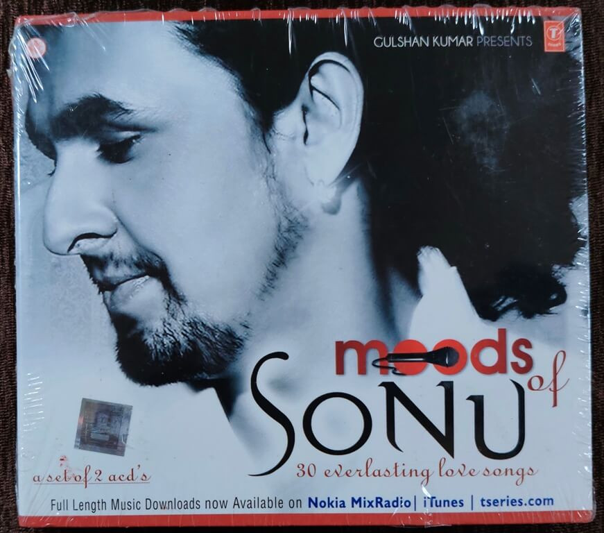 Sonu Nigam - Moods Of Sonu - 30 Everlasting Love Songs (2015) Compilation Pre-Owned T-Series Double Audio CD