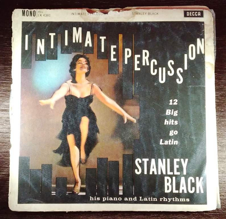 Stanley Black, His Piano And Latin Rhythms – Intimate Percussion (1961) Pre-Owned Vinyl, 12" LP Record