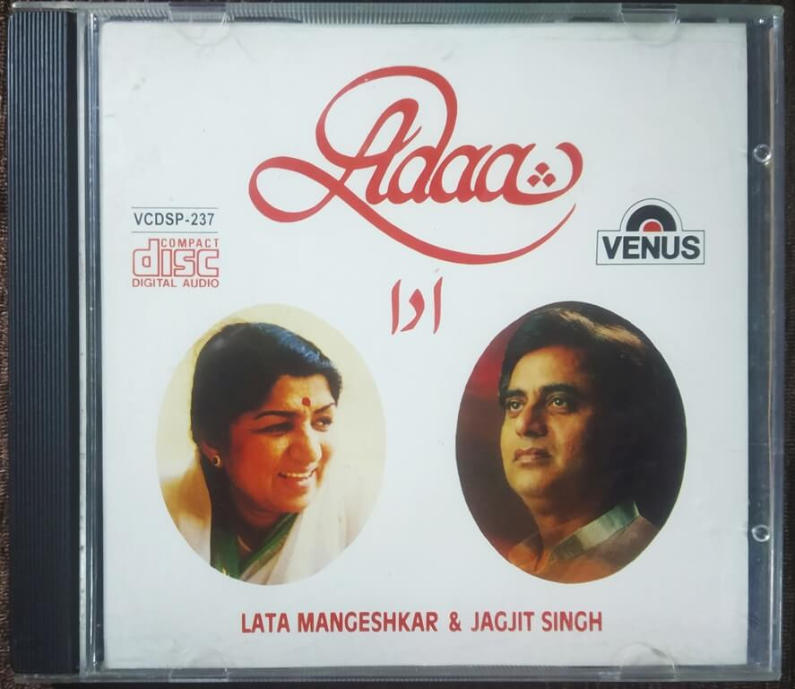 Adaa-Lata Mangeshkar (1992) Basu Chakravarty, Jagjit Singh, Rajesh Roshan, Kuldeep Singh, Ram-Laxman & Uttam Jagdish Pre-Owned Venus Audio CD