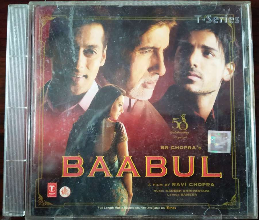Baabul (2006) Aadesh Shrivastava Pre-Owned T-Series Audio CD