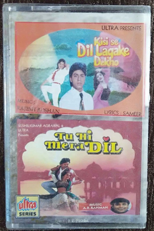 Kisi Se Dil Lagake Dekho (1996) Rajesh Roshan / Tu Hi Mera Dil (1994) A.R. Rahman Pre-Owned Ultra Series Audio Cassette
