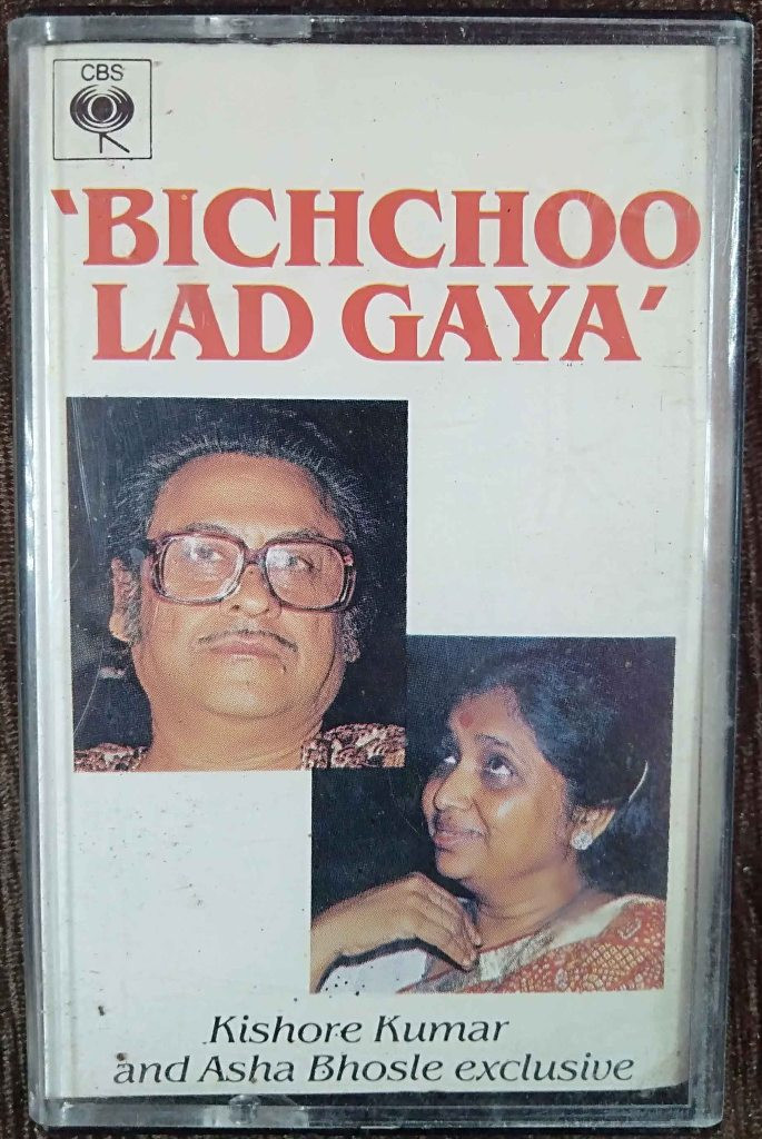 Lata Mangeshkar & Kishore Kumar - Bichchoo Lad Gaya (1985) Compilation Pre-Owned CBS Audio Cassette