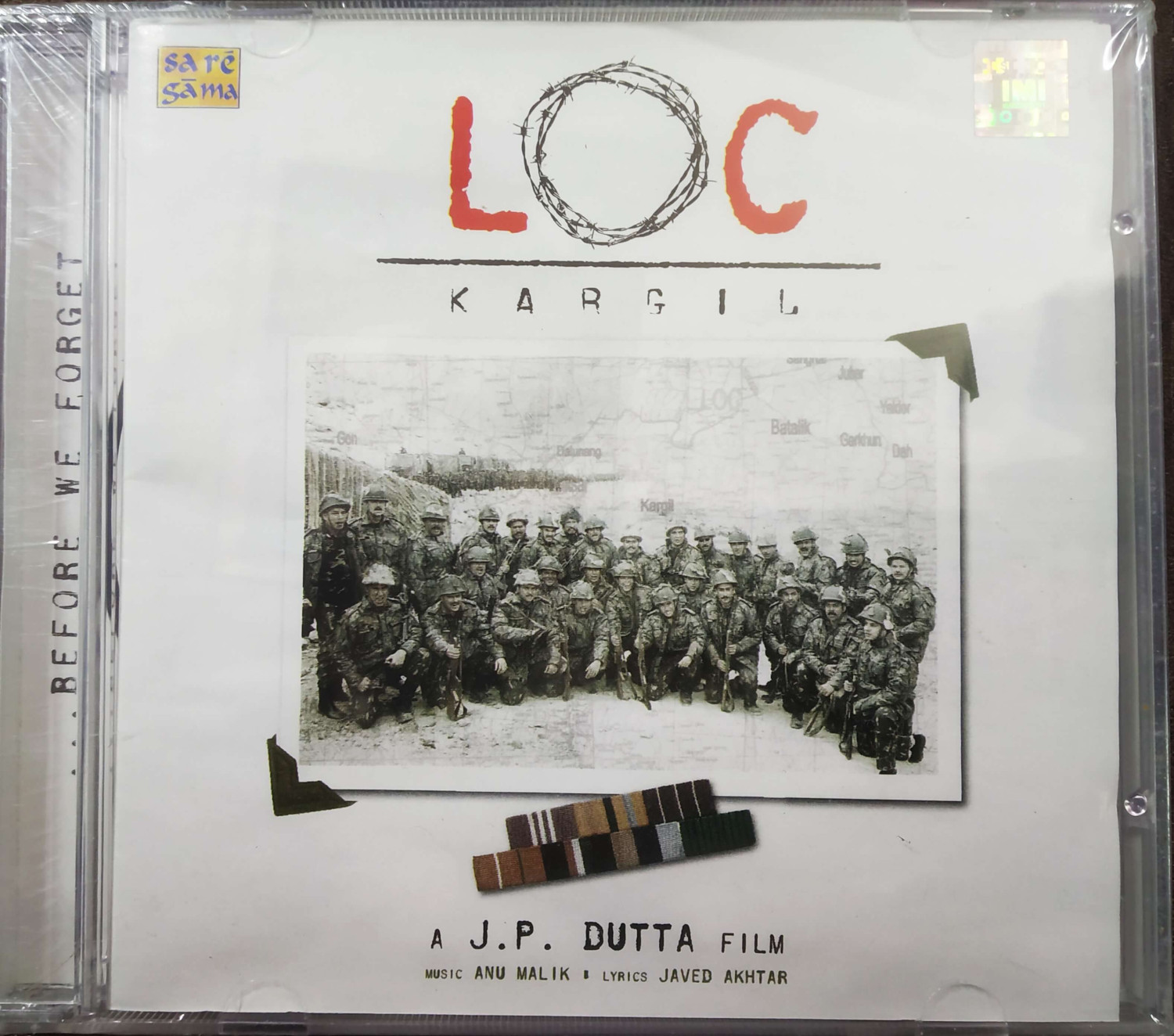 LOC Kargil (2003) Anu Malik Pre-Owned Sa Re Ga Ma, RPG Audio CD