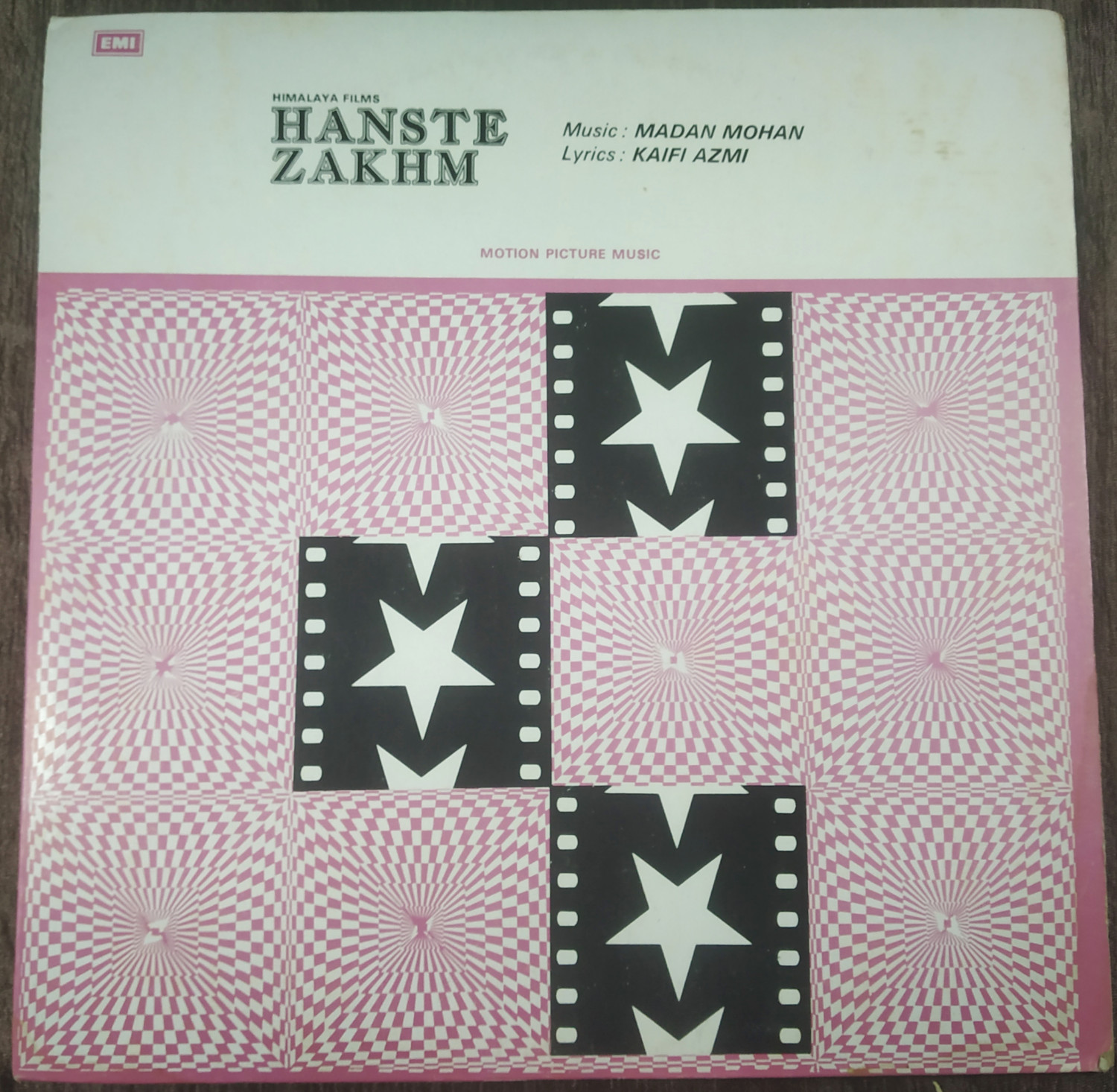 Hanste Zakhm  (1972) Madan Mohan Pre-Owned Vinyl, 12" Odeon LP Record