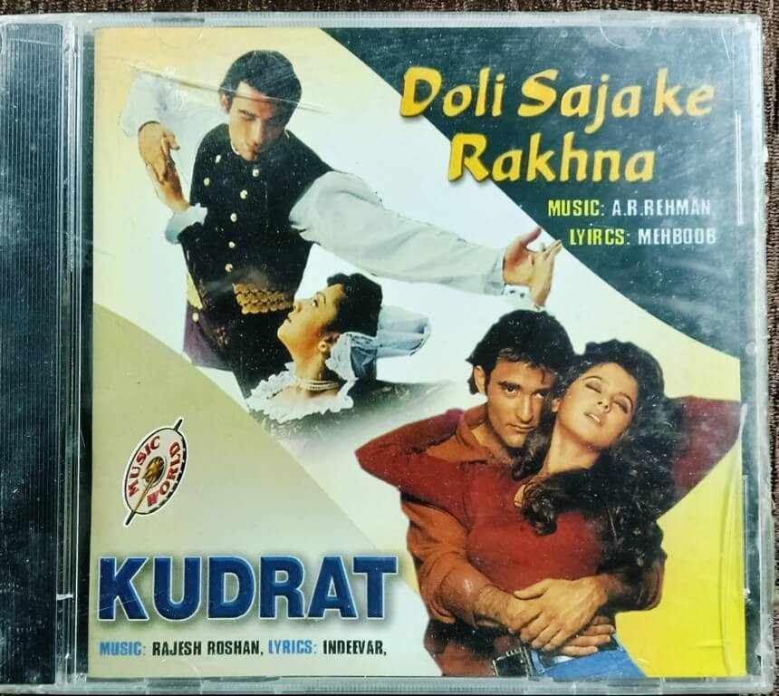 Doli Saja Ke Rakhna (1998) A.R. Rahman / Kudrat (1998) Rajesh Roshan Pre-Owned Music World Audio CD