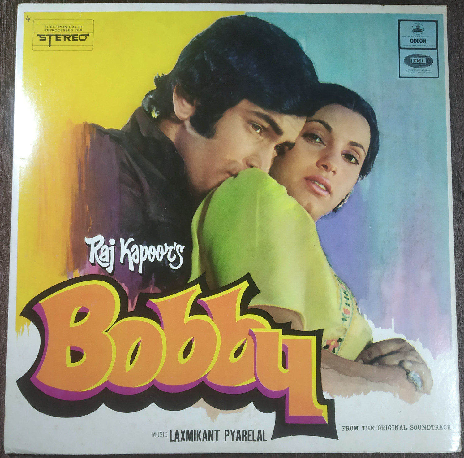 Bobby (1973) Laxmikant-Pyarelal Pre-Owned Vinyl, 12" Odeon LP Record