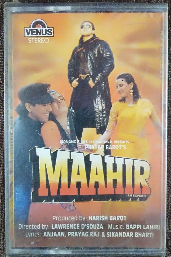 Maahir (1993) Bappi Lahiri Pre-Owned Venus Audio Cassette