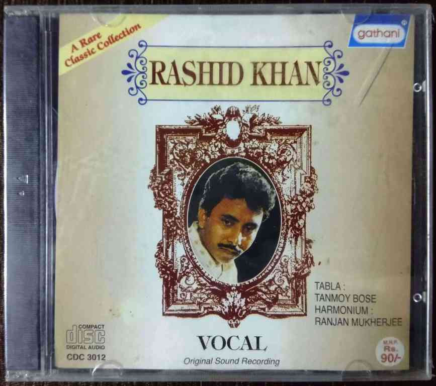 Rashid Khan - Vocal (2003) Tanmoy Bose Pre-Owned Gathani Audio CD
