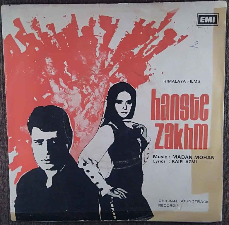 Hanste Zakhm (1972) Madan Mohan Pre-Owned Vinyl, 7" EP Record