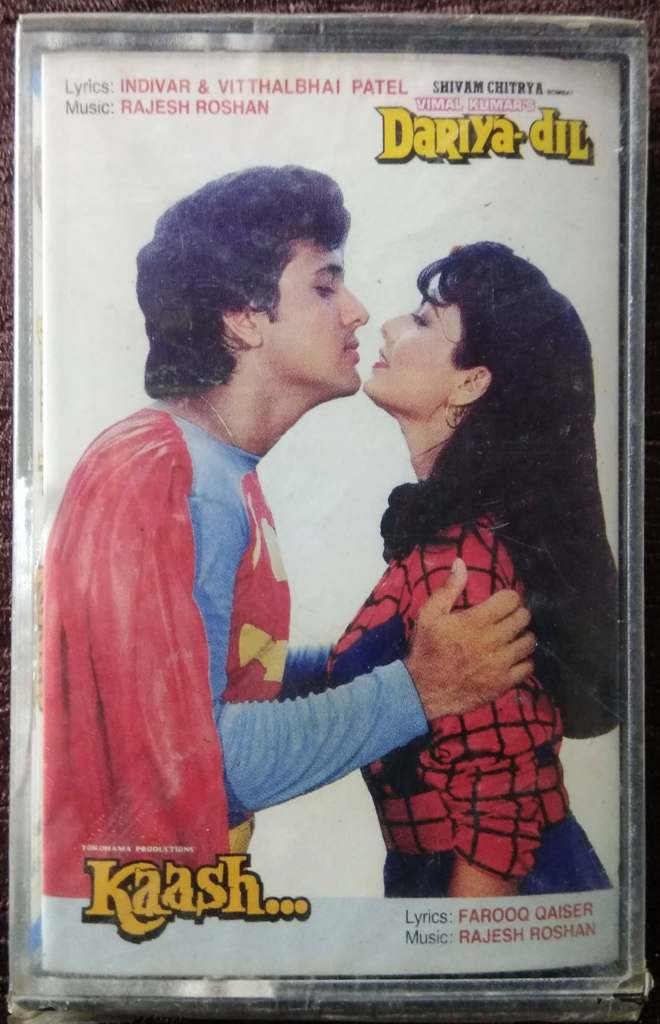 Dariya Dil (1987) Rajesh Roshan / Kaash (1987) Rajesh Roshan Pre-Owned Venus Audio Cassette