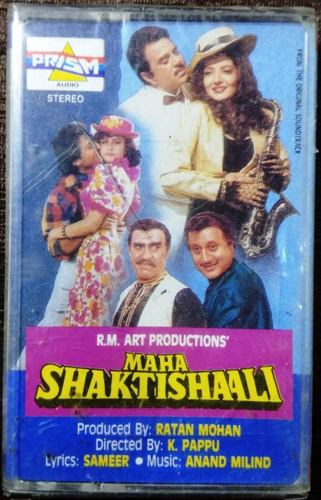 Maha Shaktishaali (1993) Anand-Milind Pre-Owned Prism Audio Audio Cassette