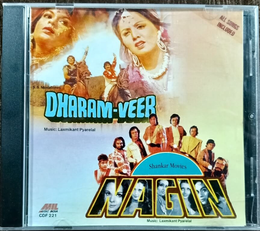 Dharam-Veer (1976) Laxmikant-Pyarelal / Nagin (1976) Laxmikant-Pyarelal Pre-Owned Music India Audio CD