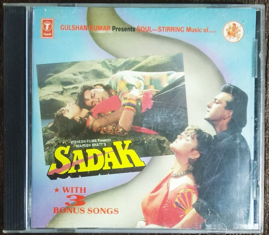 Sadak (1991) Nadeem-Shravan Pre-Owned T-Series Audio CD